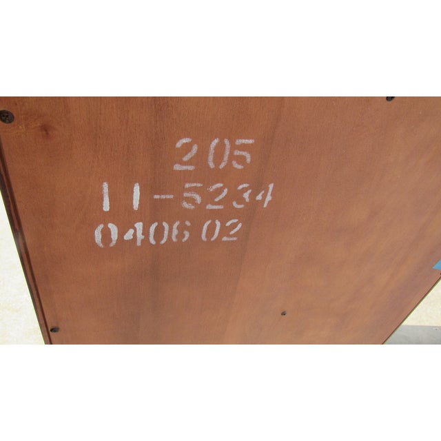 Brown 1980s Ethan Allen Lingerie Chest of Drawers Cherry Georgian Court For Sale - Image 8 of 8