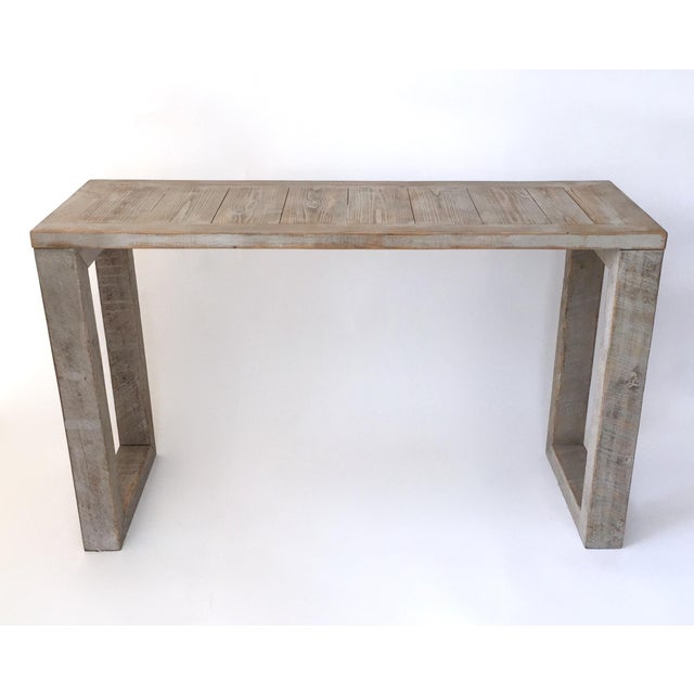 Parsons Weathered Cypress Console Chairish
