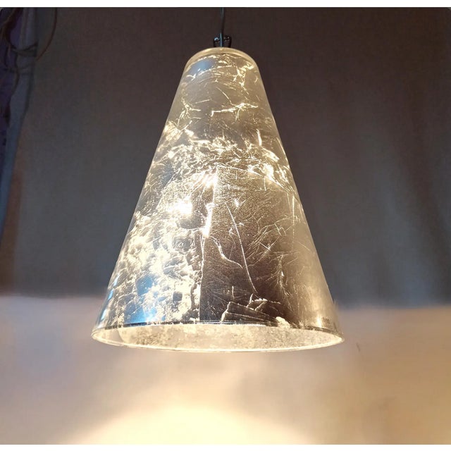 Vintage Pendant Light in Murano Glass, 1990s For Sale - Image 9 of 11
