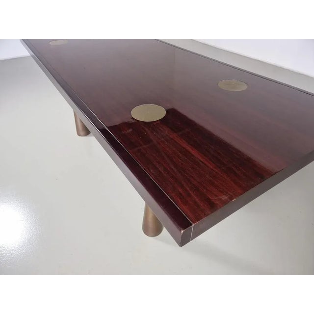 1970s Vintage Italian Dining Table by Angelo Mangiarotti , 1970s For Sale - Image 5 of 10
