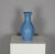 Cerulean Blue Art Deco Vessel by Pilkington Royal Lancastrian Pottery. England, circa 1920.