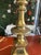 Metal Vintage Large Heavy Brass Table Lamp For Sale - Image 7 of 8