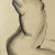 1920s Female Nude Study Black Pencil Drawing by G. Debotoiyche For Sale - Image 5 of 13