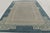 Ivory Rug & Kilim’s Oversized Contemporary Art Deco Style Rug in Teal, Ivory & Gray For Sale - Image 8 of 11