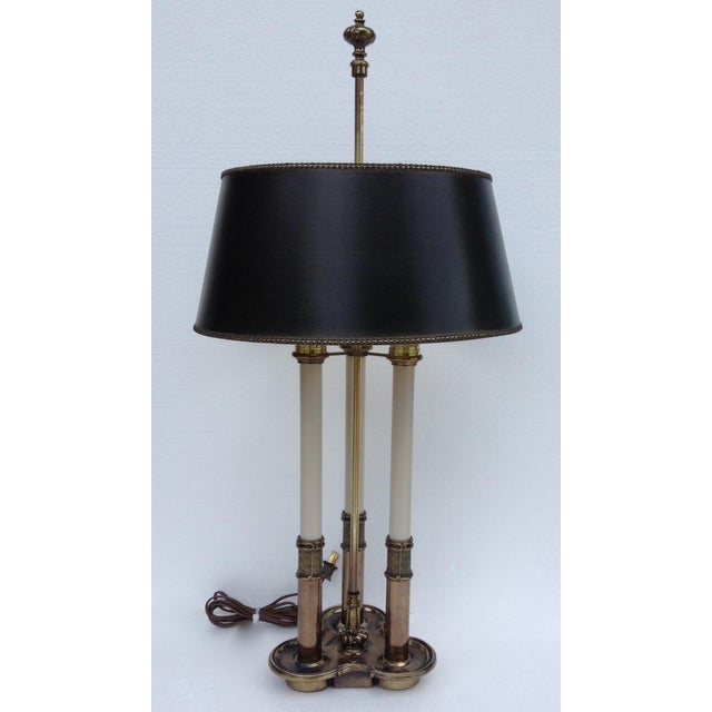 1970's French Stiffel Bouillotte Lamp Chairish