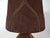 Large Vintage Suede Table Lamp with Matching Shade, 1970s For Sale - Image 3 of 7