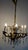 Palwa Brass Lead Crystal Six Liight Chandelier 6 Lights from Palwa, 1960s For Sale - Image 13 of 15