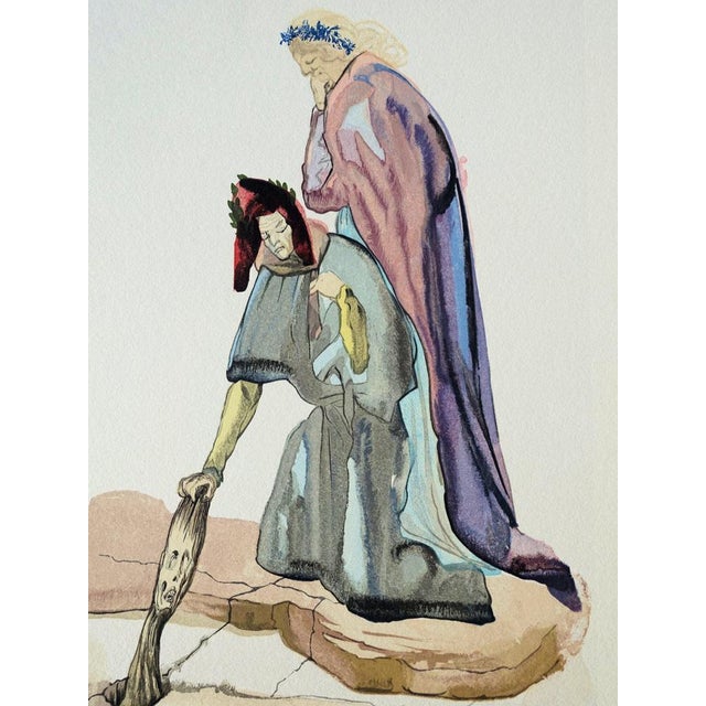 Salvador Dali, Les traitres envers leur patrie, Etching For Sale - Image 5 of 6