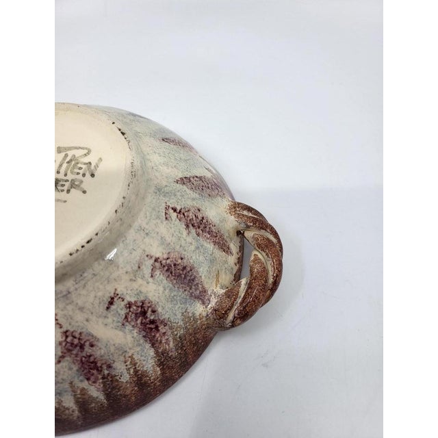 Vintage Art Deco Box in Ceramic by Paul Fouillen, France, 1930s For Sale - Image 9 of 12