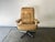 1960s Mid-Century Scandinavian Leather Reclining Lounge Chair with Chrome Frame, 1970s For Sale - Image 5 of 10