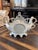 Ceramic Antique Bisque Planter With Cherub Flower Design For Sale - Image 7 of 11