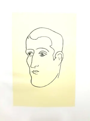 Original Lithograph - Henri Matisse - Apollinaire 1952