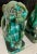 Monumental 1950s Italian Glazed Terra Cotta Monkeys - Set of 3 For Sale - Image 9 of 12