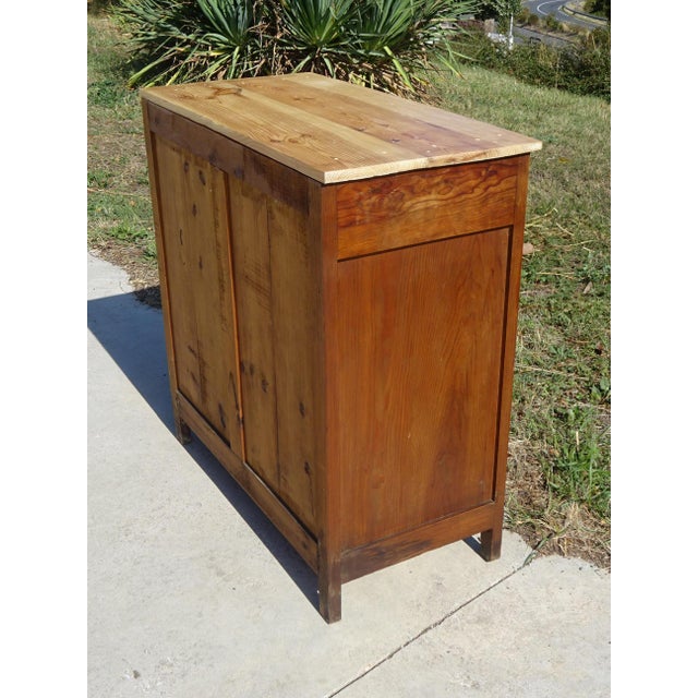 Small Art Deco Oak and Pine Buffet, 1930s For Sale - Image 15 of 17