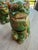 Mid-Century Modern Mid Century Petite Green Glazed Bisque Foo Dogs, a Pair For Sale - Image 3 of 8