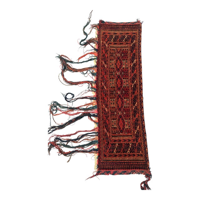 Antique Turkmen Wall Hanging Jalar Rug For Sale