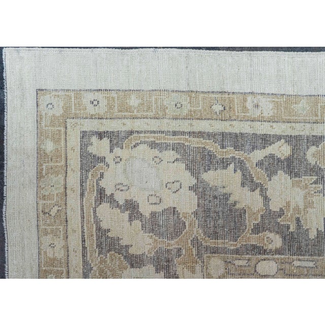Early 21st Century Turkish Oushak Rug 13'4" x 15'3" #20369 For Sale - Image 5 of 8