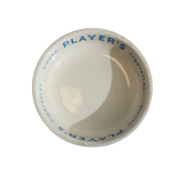 Mid-Century Modern Rare 1963 English Player's Cigarettes Ashtray For Sale - Image 3 of 4