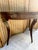 Francesco Molon Louis XVI Style Walnut Demilune Console Table- Made in Italy For Sale - Image 11 of 18