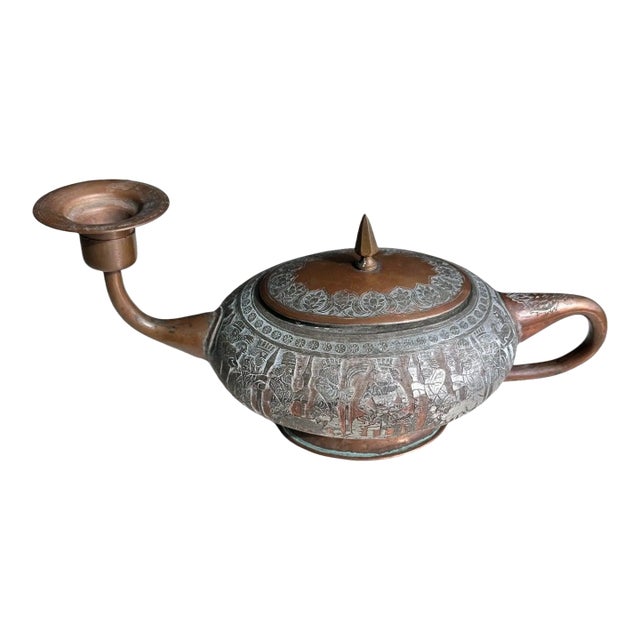 Antique Copper Samovar For Sale