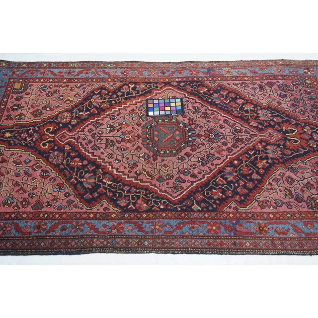 Antique Malayer Rug 3'2'' X 5'1'' For Sale - Image 9 of 10