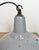 Industrial British Grey Enamel Factory Pendant Lamp from Benjamin Electric Manufacturing Company, 1960s For Sale - Image 14 of 17
