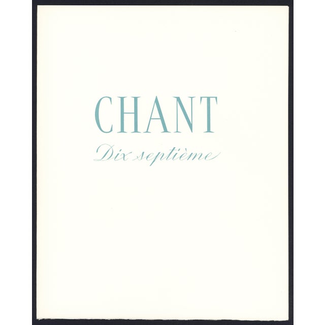 Salvador Dalí 1963 Dalí Divine Comedy Engraving Paradis Chant 17 "Cacciaguida Voit l'Exil De Dante en Dieu" (Cacciaguida Sees Dante's Exile in God) For Sale - Image 4 of 8