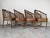 Vintage Drexel Hollywood Regency Faux Bamboo Carved Wood Dining Chairs – Set of 4 For Sale - Image 10 of 18