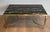 1940s Bronze coffee table with black Portor marble top in the style of Maison Jansen For Sale - Image 12 of 12