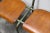 - Industrial schoolbenches manufactured by the French company Mullca in the 1950s - These benches have 6 seats - Warm wood...