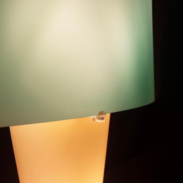 Italian Model 2850 Colored Glass Table Lamp by Daniela Puppa for Fontana Arte, 1991 For Sale - Image 9 of 18