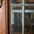 Wood Art Nouveau Oak & Leaded Beveled Glass Bar-Back C1910 For Sale - Image 7 of 14