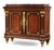 French 19th C. French Napoleon III Bronze-Mahogany Cabinet W Marble Top by Grohé Frères For Sale - Image 3 of 10
