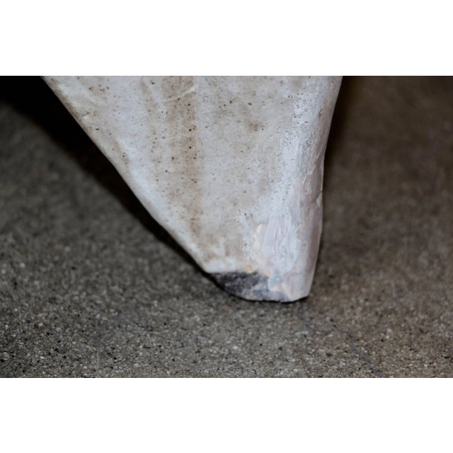 Stoneware Sculpture With Great Form and Color Signed For Sale - Image 9 of 11