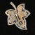 Mid-Century Modern 1951 Trifari Alfred Philippe Leaf Brooch Diamanté Pavé For Sale - Image 3 of 11