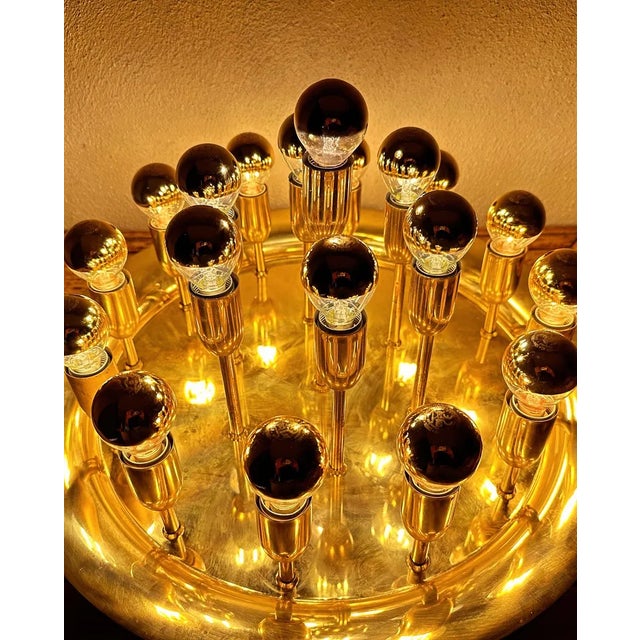 1970s Vintage Sputnik Flush Mount For Sale - Image 5 of 12