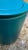 Dilly Dally Dressing Table in Turquoise by Luigi Massoni for Poltrona Frau, 1968 For Sale - Image 6 of 14