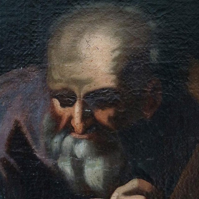 Circle of Bartolomeo Schedoni, Sacred Family with St. John, 1600s, Oil on Canvas, Framed For Sale - Image 5 of 15