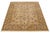 Transitional Handmade Paki Peshawar Wool Rug in Beige With Floral Design For Sale - Image 3 of 10