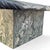 Late 20th Century Postmodern Green Marble Coffee Table With Plinth Base For Sale - Image 9 of 15