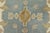Blue Oushak Rug 5’1” X 8’2” Blue Wool Tribal Hand-Knotted Oriental Carpet For Sale - Image 8 of 14