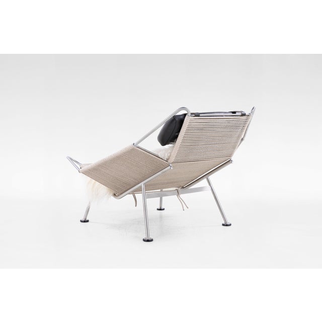 Flag Halyard Lounge Chair by Hans J. Wegner for PP Møbler, 1960s For Sale - Image 4 of 9