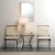 Transparent Charlotte Stacked Hurricane with Alabaster Base, Tall For Sale - Image 8 of 12
