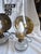 Great looking Primitive kerosene lamps with reflecting tins now converted to electric with bulbs. These can be used as...