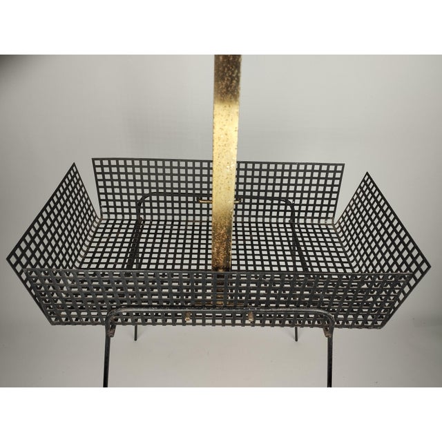 Mid-Century Minimalist Magazine Rack, 1960s For Sale - Image 5 of 9