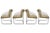 Modern Vintage Signed Lion in Frost Lucite and Leather Upholstered Dining Chairs, Set of 4, 1970's For Sale - Image 3 of 12
