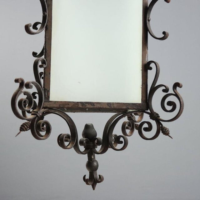 Wrought Iron Lantern, Early 19th Century For Sale - Image 6 of 9