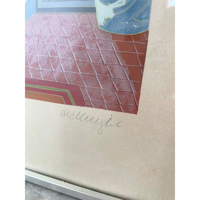 Thomas McKnight, Composition, Serigraph, 1982 For Sale - Image 11 of 18