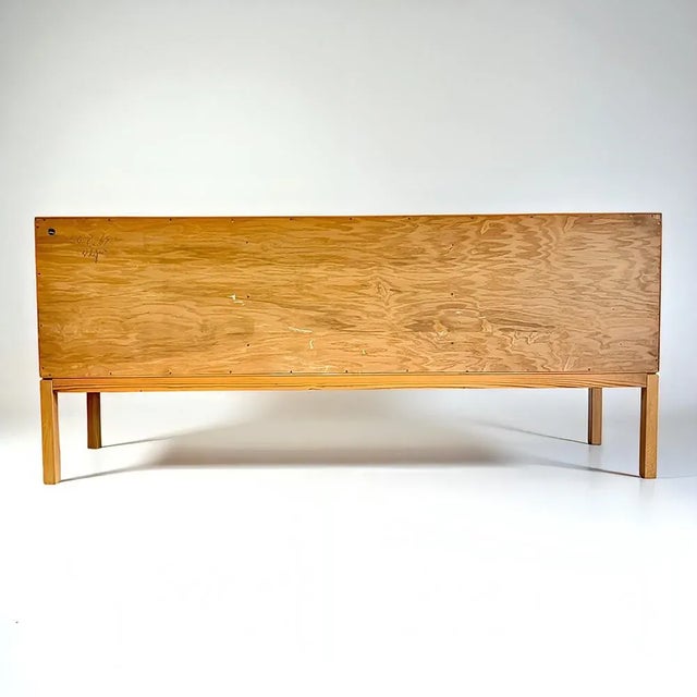 Mid-Century Modern Sideboard in Oak with Brass Fittings attributed to Kurt Ostervig for A/S Randers, Denmark, 1960s For Sale - Image 6 of 18