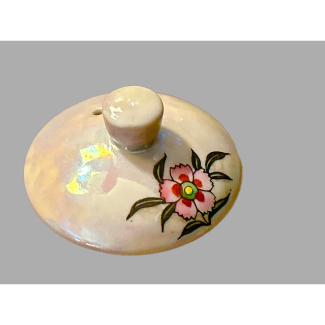 Ceramic 1950's Japanese Lusterware Tea Pot For Sale - Image 7 of 8